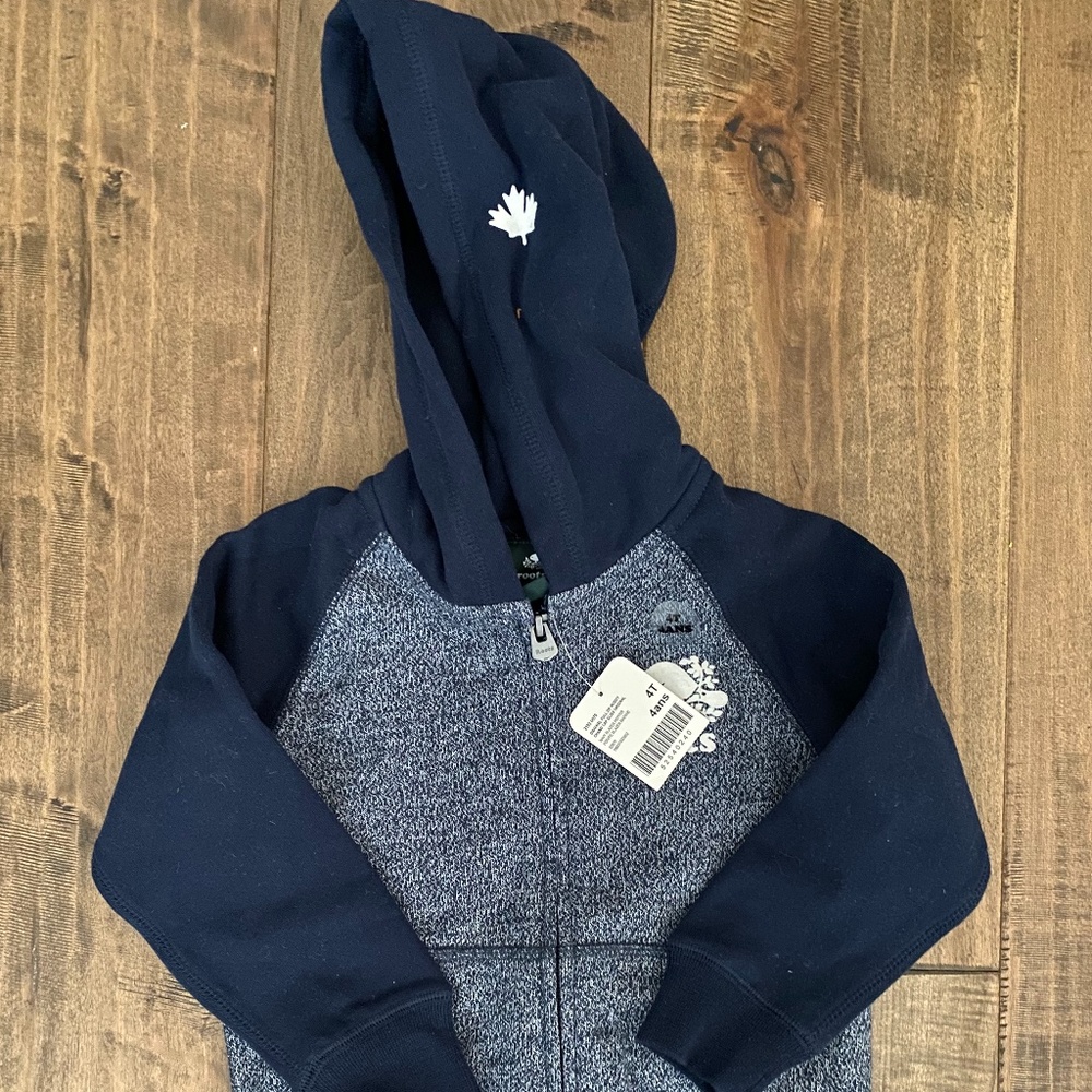 Brand new Roots kids zippy/hoody